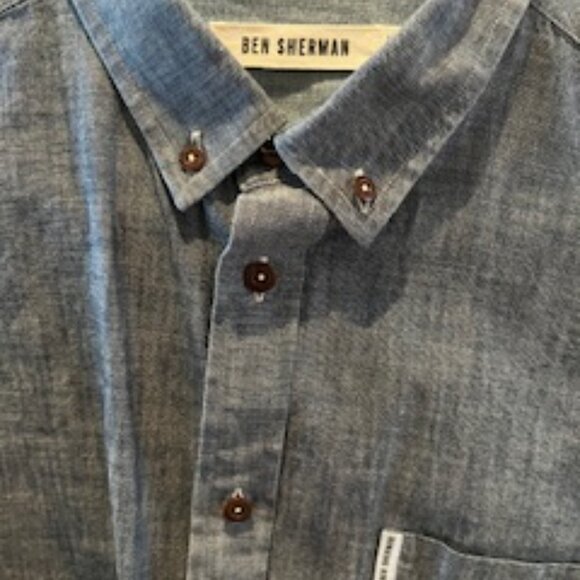 Ben Sherman Button Down Shirt, Large - Picture 2 of 4